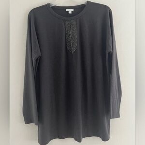 NWT J.jill  Womens Top Long Sleeve Size Large